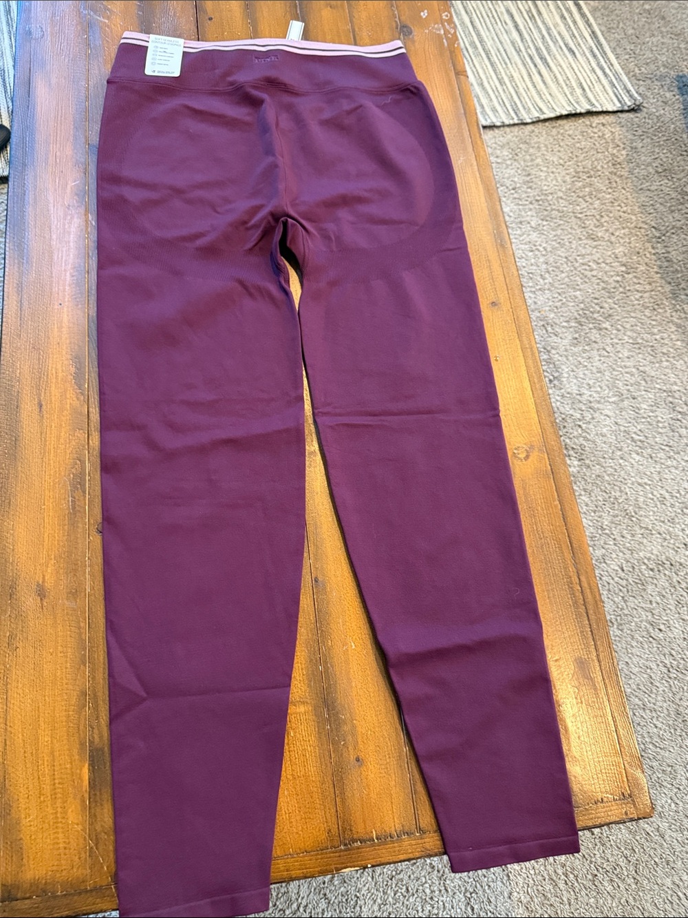 PINK Victoria's Secret Plum High-Rise Leggings